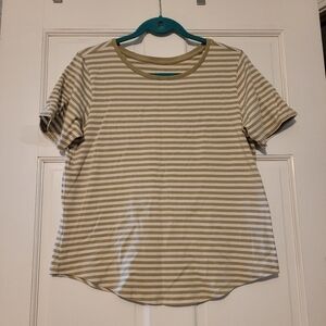 Universal Standard Tee Rex Striped top